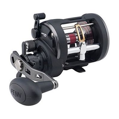 Penn WAR20LWLC Warfare Level Wind Line Counter Reel, RH, 3BB, 5.1:1