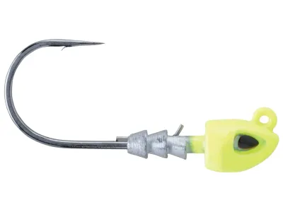 Berkley FSN19SJ1/4-1/0-CH Fusion19 Snap Jigs 2 jigs per blister pack 1/4 oz- 1/0 hook Chartreuse