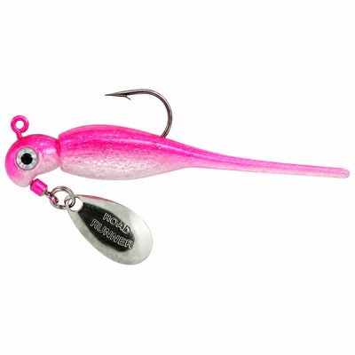 Road Runner SR2-151 Slab Runners w Baby Shad 1/16 #2 Hk Pink Pearl