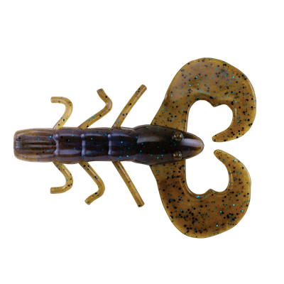 Berkley PBCB3-IGPB PowerBait Chigger Bug Green Pumpkin Blue Flash