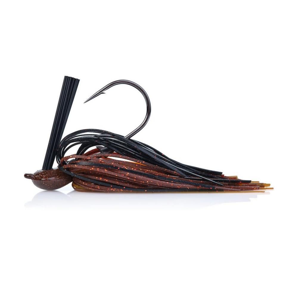 Berkley BJGSK1/2-BBA PowerBait Scented Silicone Skirt, 1/2oz Black Brown Amber