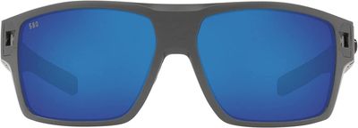 Costa Diego 580P Matte Black Blue Mirror