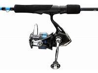Shimano PNEX1000FINEXS56UL2 Nexave 1000 Spinning Combo, 5'6" UL Rod 2-6lb Mono/10-20lb Braid, 2 Pc