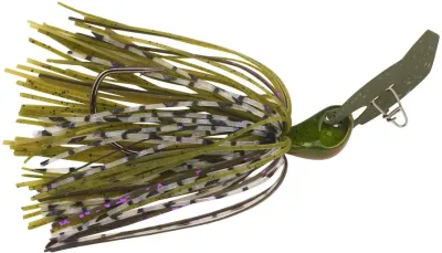 	Berkley BJGBLD1/2-GP SlobberKnocker Bladed Jig, 1/2 oz, Green Pumpkin