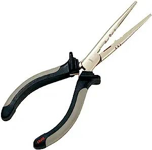 Rapala SACP6B Salt Angler's Needle Nose Pliers 6.5", Co-Molded Grips