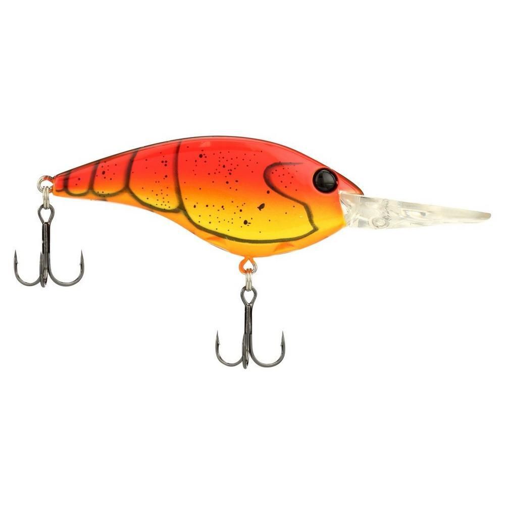 Berkley BHBFSC5-RSPCR Clickin' Fritside 2 1/4", 1/3 oz, Red Spring Craw