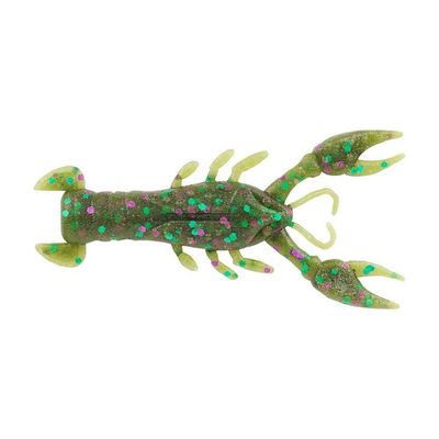 Berkley PBMSLT2.5-WCOR PowerBait MaxScent Lil' Trooper,Backtail 2 1/2"Watermelon Candy