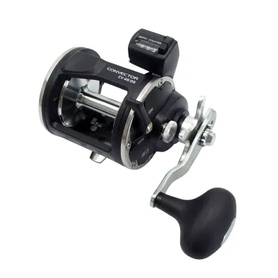 Okuma CV-163D Convector Micro Linecounter  Bait clicker 6.3:1 ratio Linecounter 11-lbs drag RH
