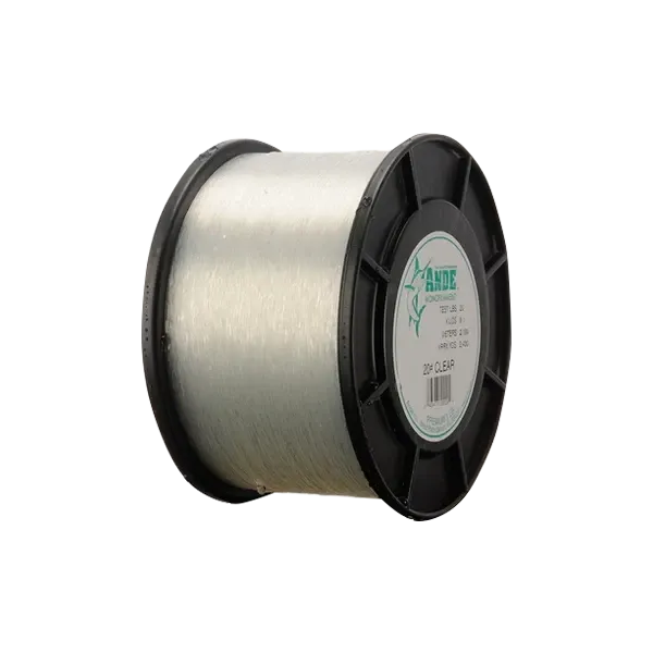 Ande A14-10C Premium Mono Line 1/4lb Spool 10lb 1350yd Clear