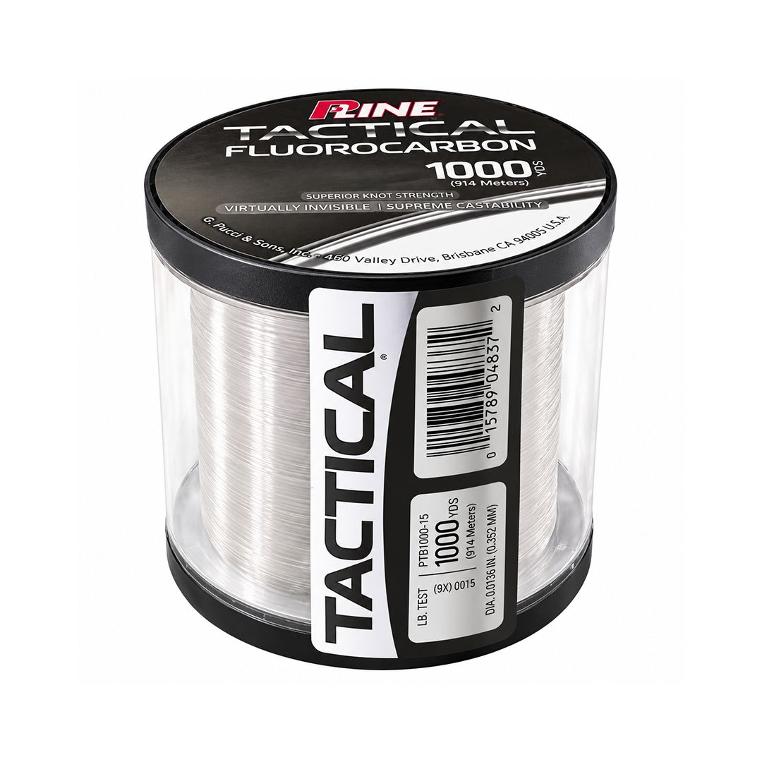 P-Line PTB1000-12 Tactical Fluorocarbon 12lb 1000yd