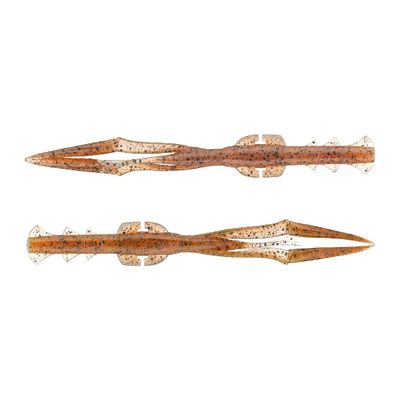 Keitech Neco Camaron 5.5'' Smoke Cinnamon Craw 7pk