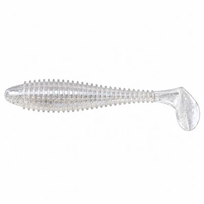 Keitech Fat Swing Impact 3.8  Crystal Shad 6pk
