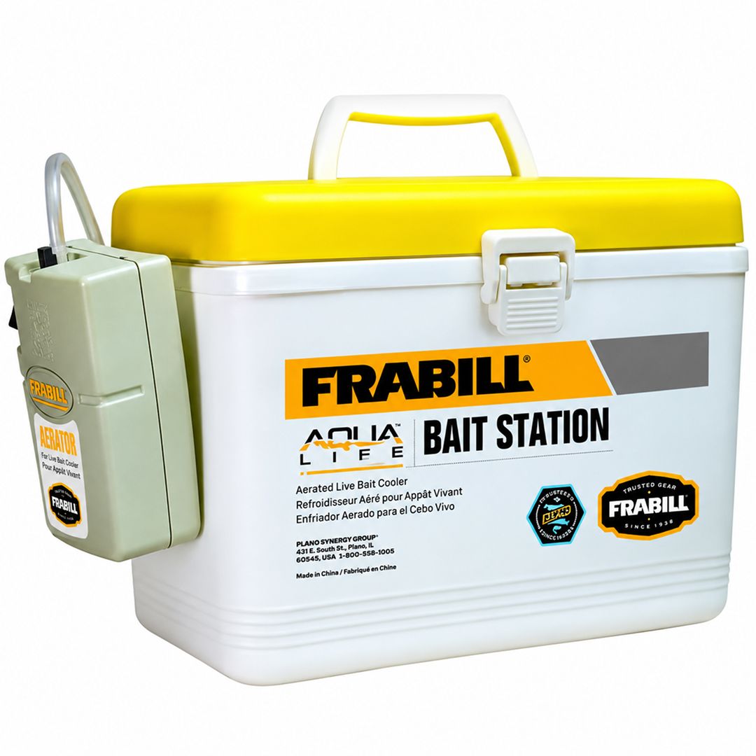 Frabill 14042 Bait Box w/Aerator 8qt