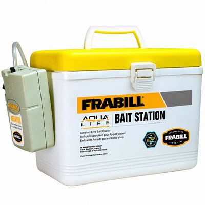 Frabill 14042 Bait Box w/Aerator 8qt