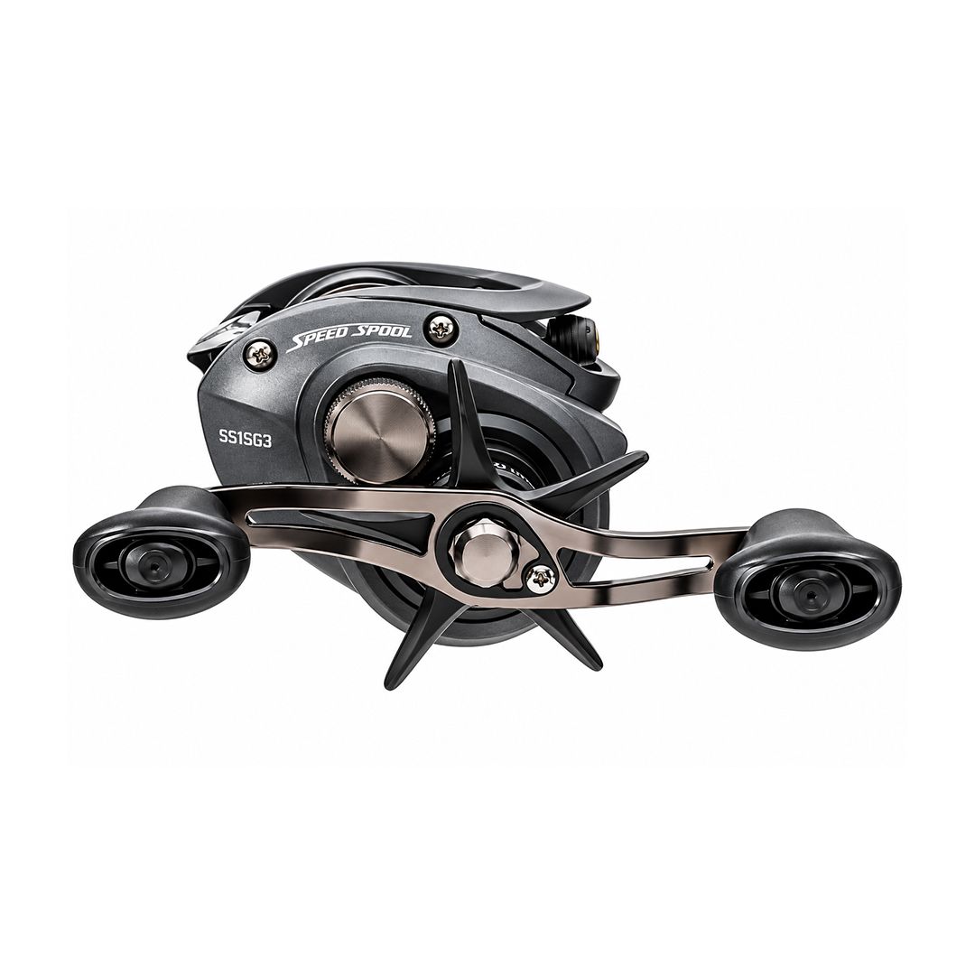 Lew's SS1SG3 Speed Spool 5.6:1 Right Hand Baitcast Reel 9+1 Brngs, 5.6:1