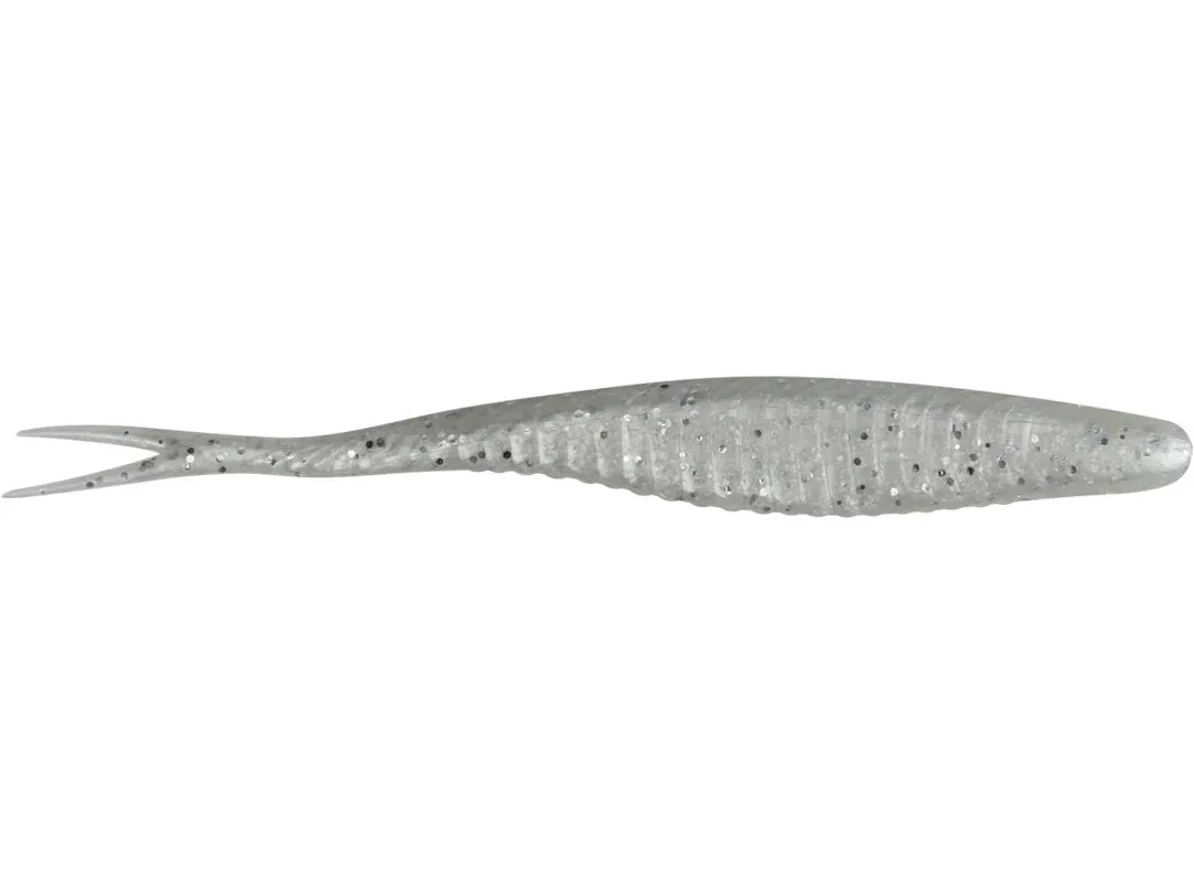 Damiki Armor Shad 2.5''   White Silver Flake 15pk