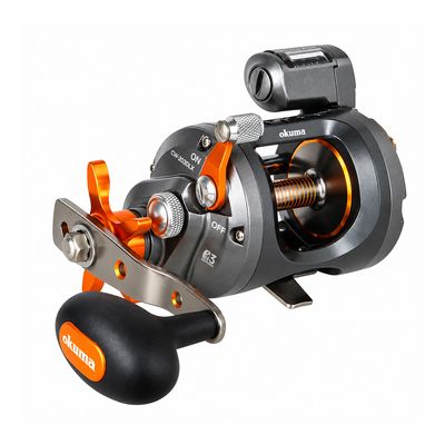 Okuma CW-15DA Coldwater A-Series 15-size Round Linecounter Star Drag Reel Gear Ratio 5.1:1