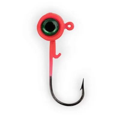ACC Crappie BigEye Jighead  1/32oz Pink 8pk