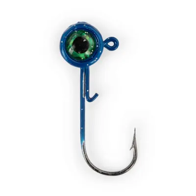 ACC Crappie BigEye Jighead  1/32oz Blue 8pk