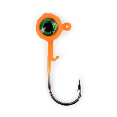 ACC Crappie BigEye Jighead  1/16oz Orange 8pk
