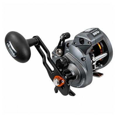 Okuma CW-45DA Coldwater A-Series 45-size Round Linecounter Star Drag Reel Gear Ratio 4.2:1 2BB+1RB Max Drag 21-lbs 1yr LW