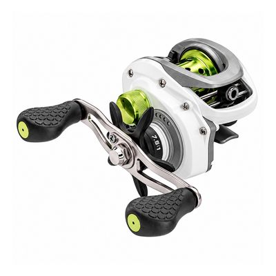 Lew's MHSS1SHLG3 MACH 1 SS 7.5:1 Left Hand Baitcast Reel 7+1 Brngs 7.5:1 Ratio, 15 MaxDrag, 80/8 Mono Capacity,80/30 Braid Capacity