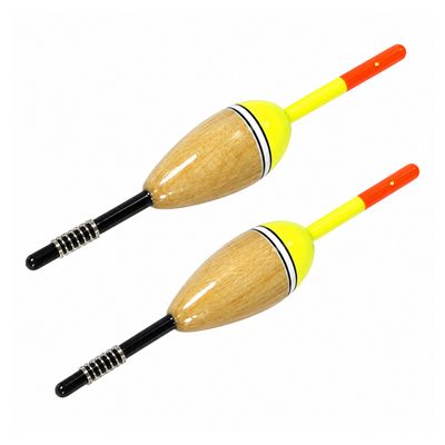 Eagle Claw Balsa Style Fixed Oval 1''x6'' 2pk