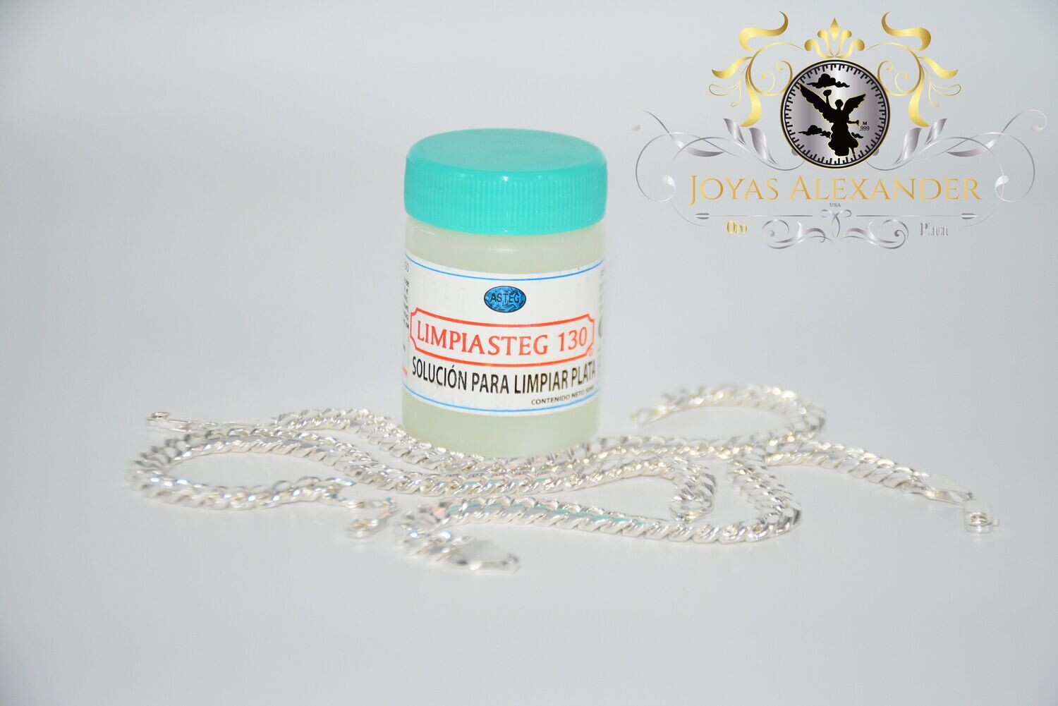 Sterling Silver Liquid Gold Cleaner Tarnish Remover Limpiasteg 130