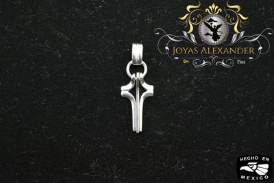 Sterling Silver 3-Piece Cross Pendant