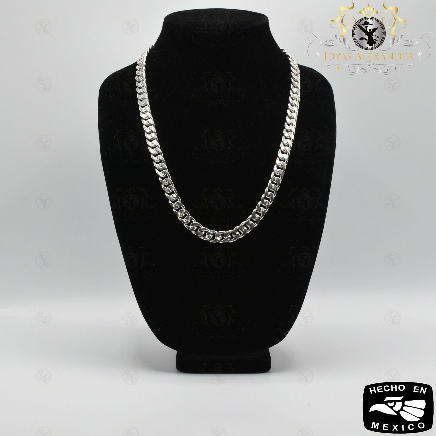 10mm Handmade .925 Sterling Silver Curb Link Chain