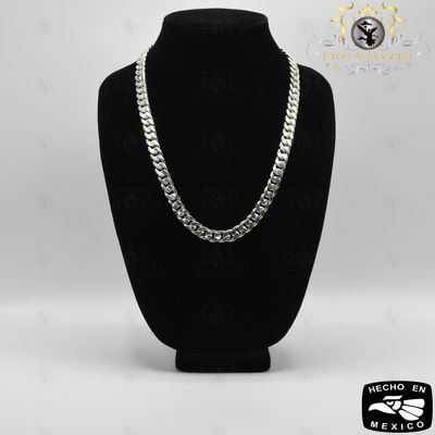 10mm Handmade .925 Sterling Silver Curb Link Chain