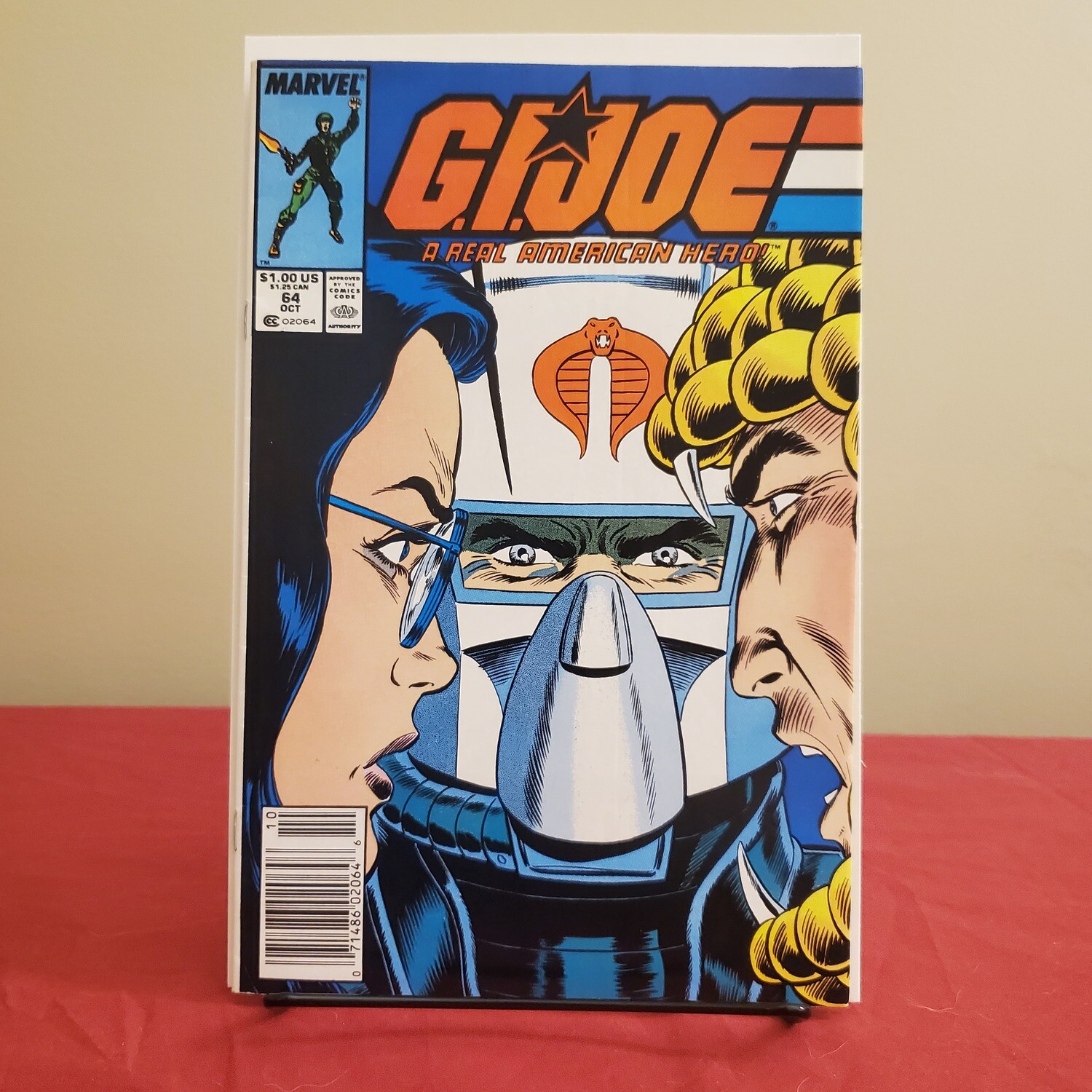 GI Joe #64 VF 1st appearance of Payload, Fast-Draw, Law, and Order, and more