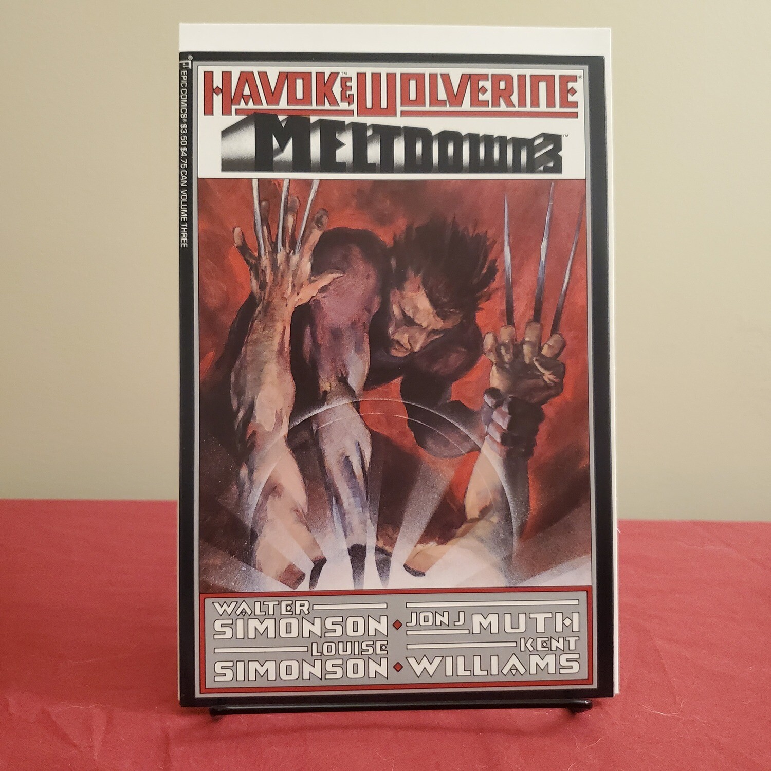 Havok and Wolverine Meltdown #3 NM