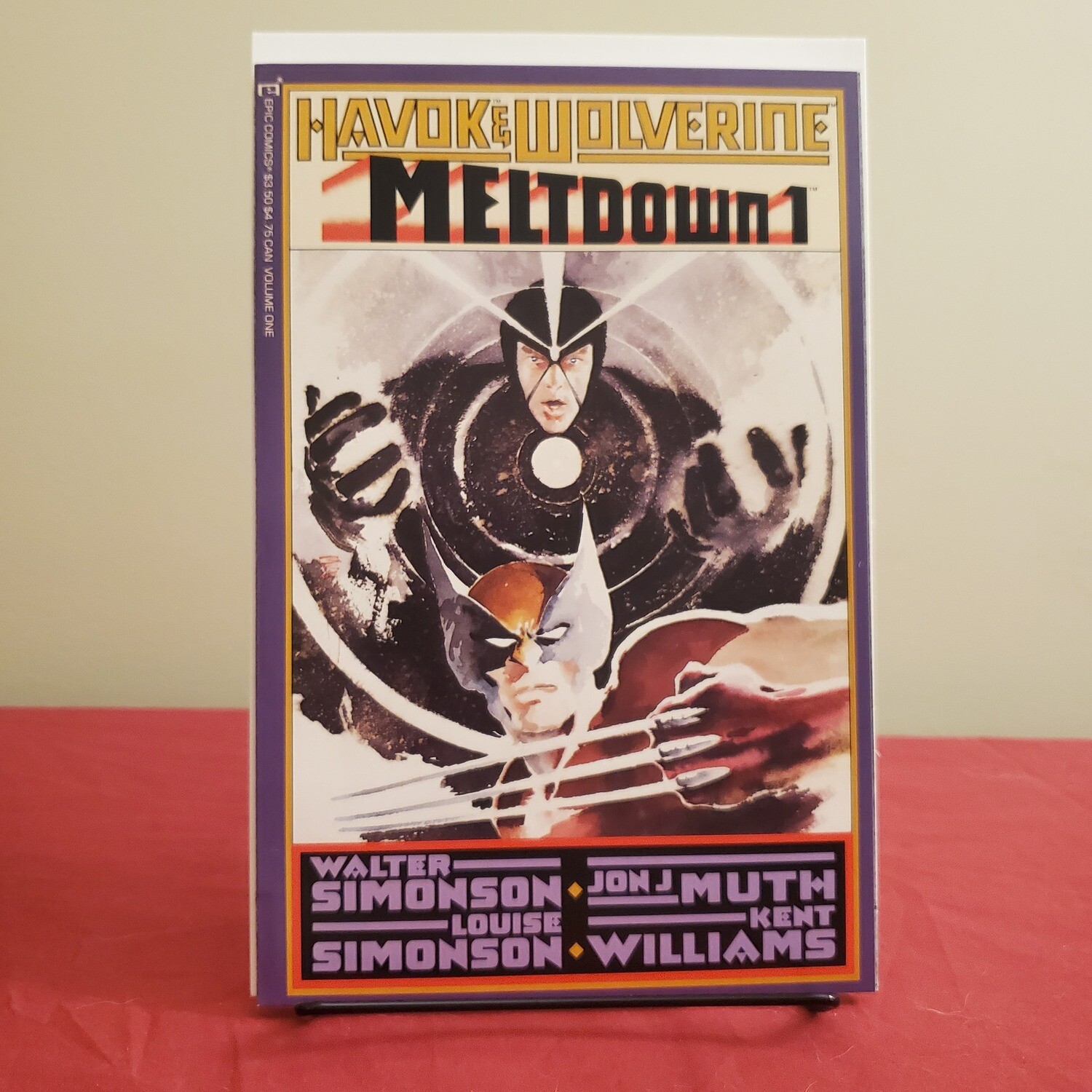Havok and Wolverine Meltdown #1 NM