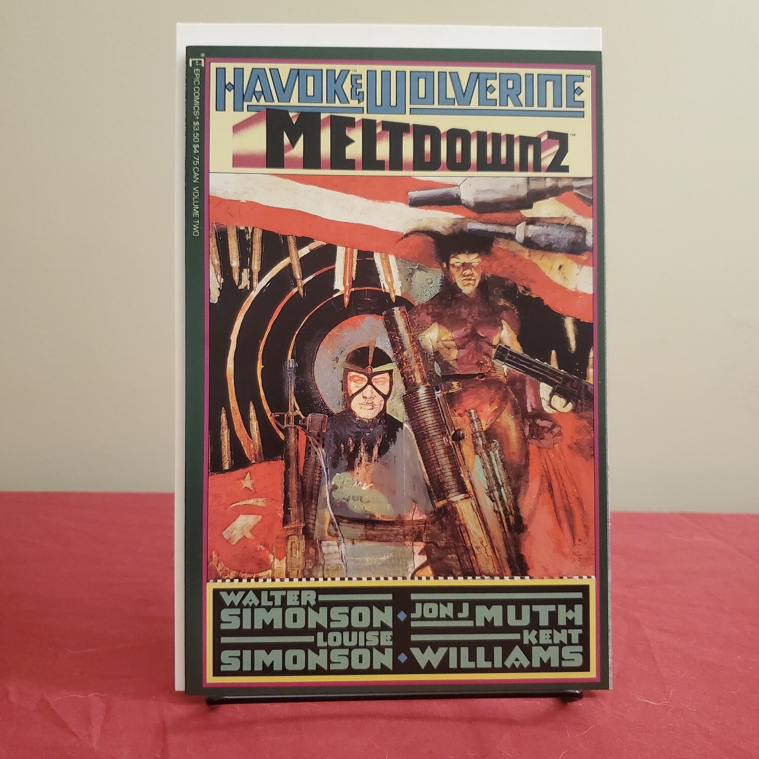 Havok and Wolverine Meltdown #2 NM