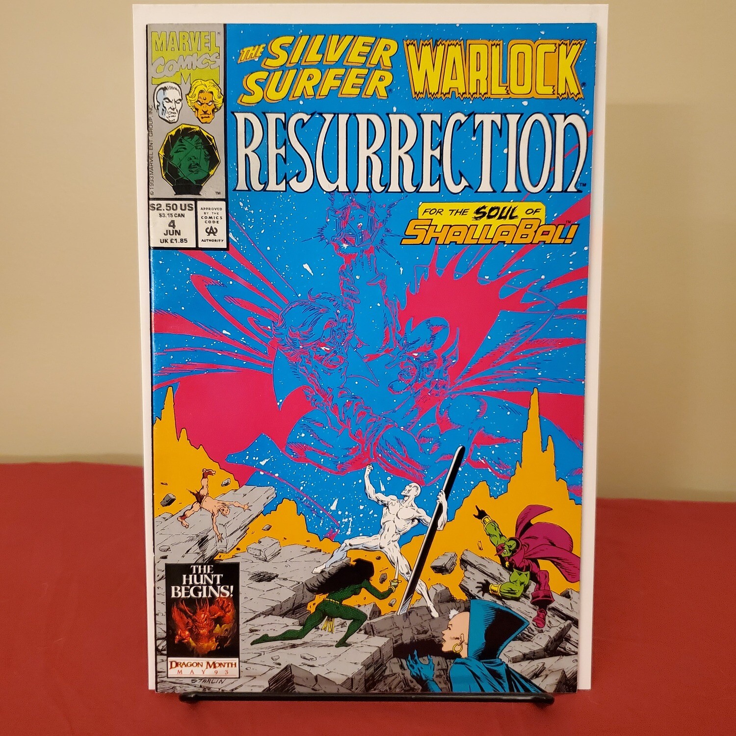 Silver Surfer Warlock Resurrection #4 NM