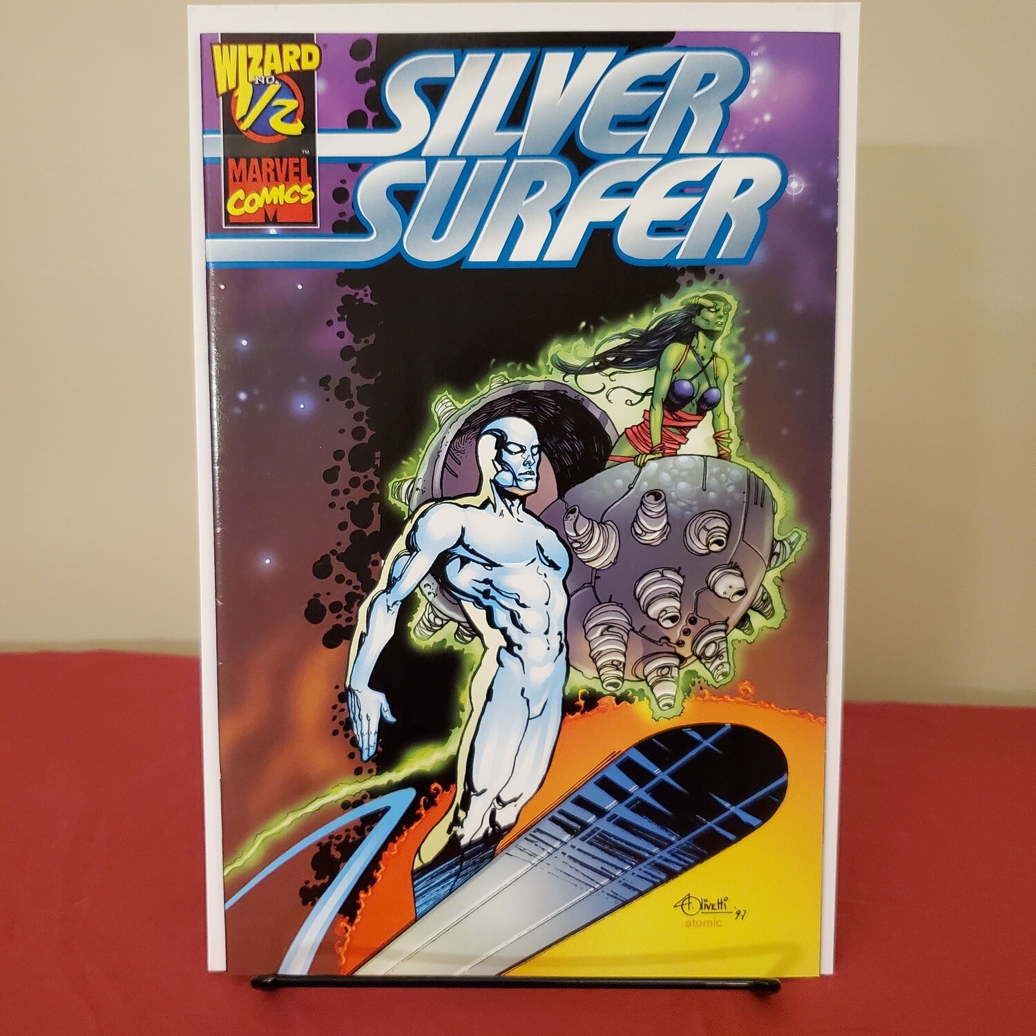 Silver Surfer Wizard 1/2 #1 NM