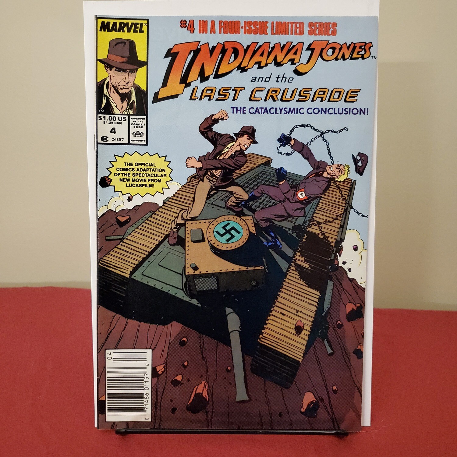 Indiana Jones and the Last Crusade #4 VF-