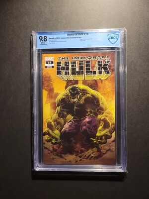 Immortal Hulk #19 Comic Elite Exclusive CBCS 9.8