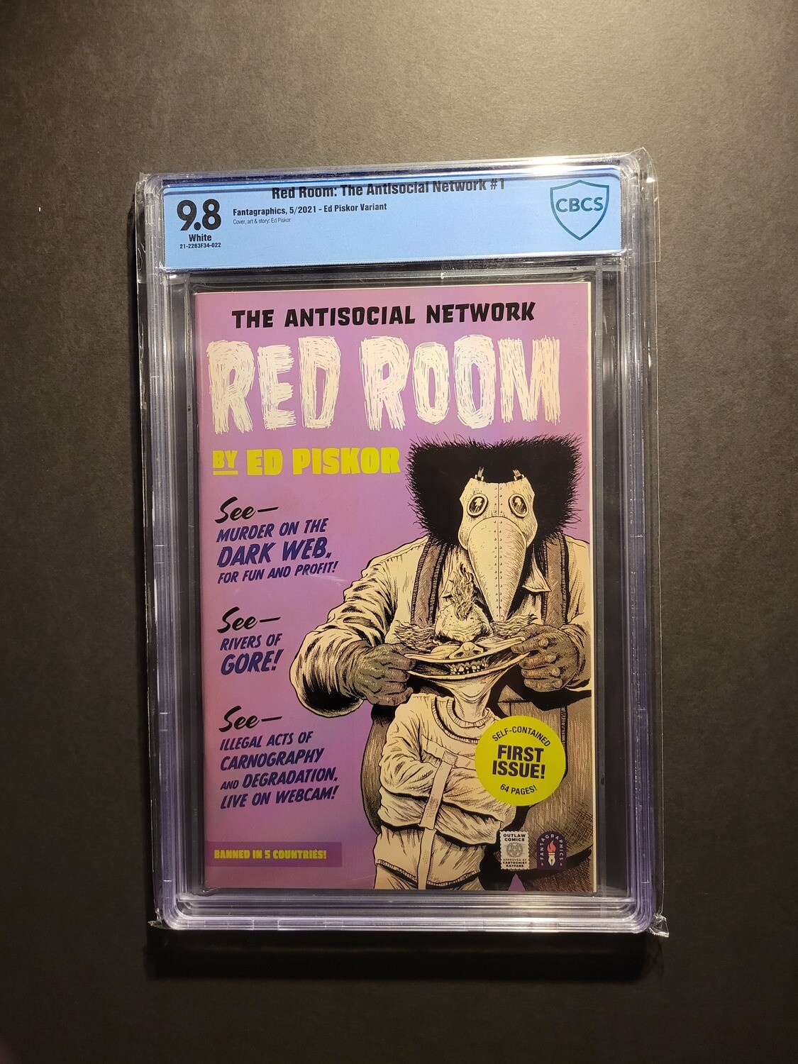 Red Room #1 1:5 Incentive CBCS 9.8