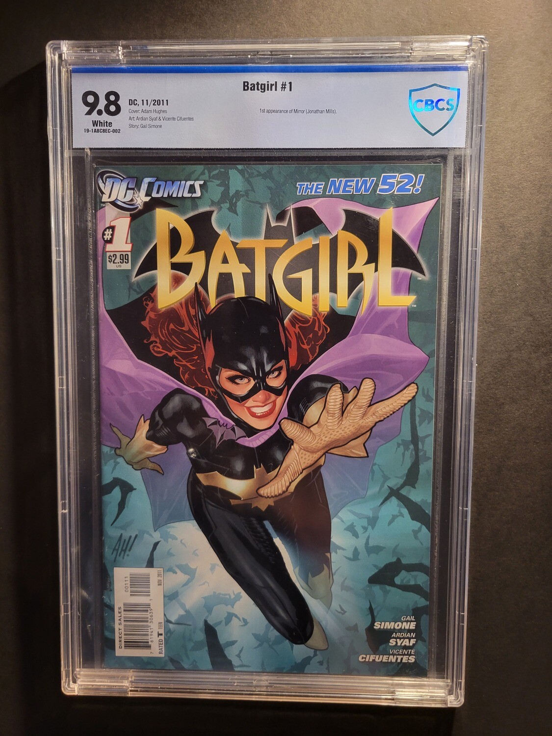 Batgirl #1 CBCS 9.8 1st appearance of Mirror (Jonathan Mills)