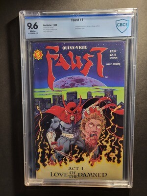 Faust #1 CBCS 9.6 1st appearance of Fritz Whistle