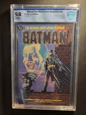 Batman Movie (1989) CBCS 9.8 Rare 2nd Print