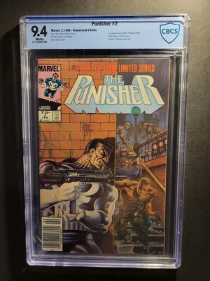Punisher #2 CBCS 9.4 1st Appearance and Death of Georgie Porgy