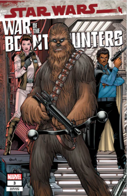 STAR WARS: WAR OF THE BOUNTY HUNTERS #3 - CK SHARED EXCLUSIVE CONNECTING VARIANT - TODD NAUCK