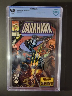 Darkhawk #1 CBCS 9.8 1st appearance and origin of Darkhawk