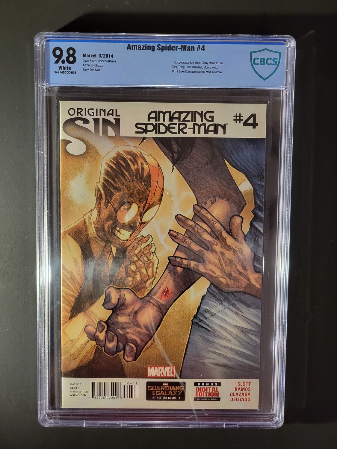 Amazing Spider-Man #4 CBCS 9.8 1st appearance of Silk