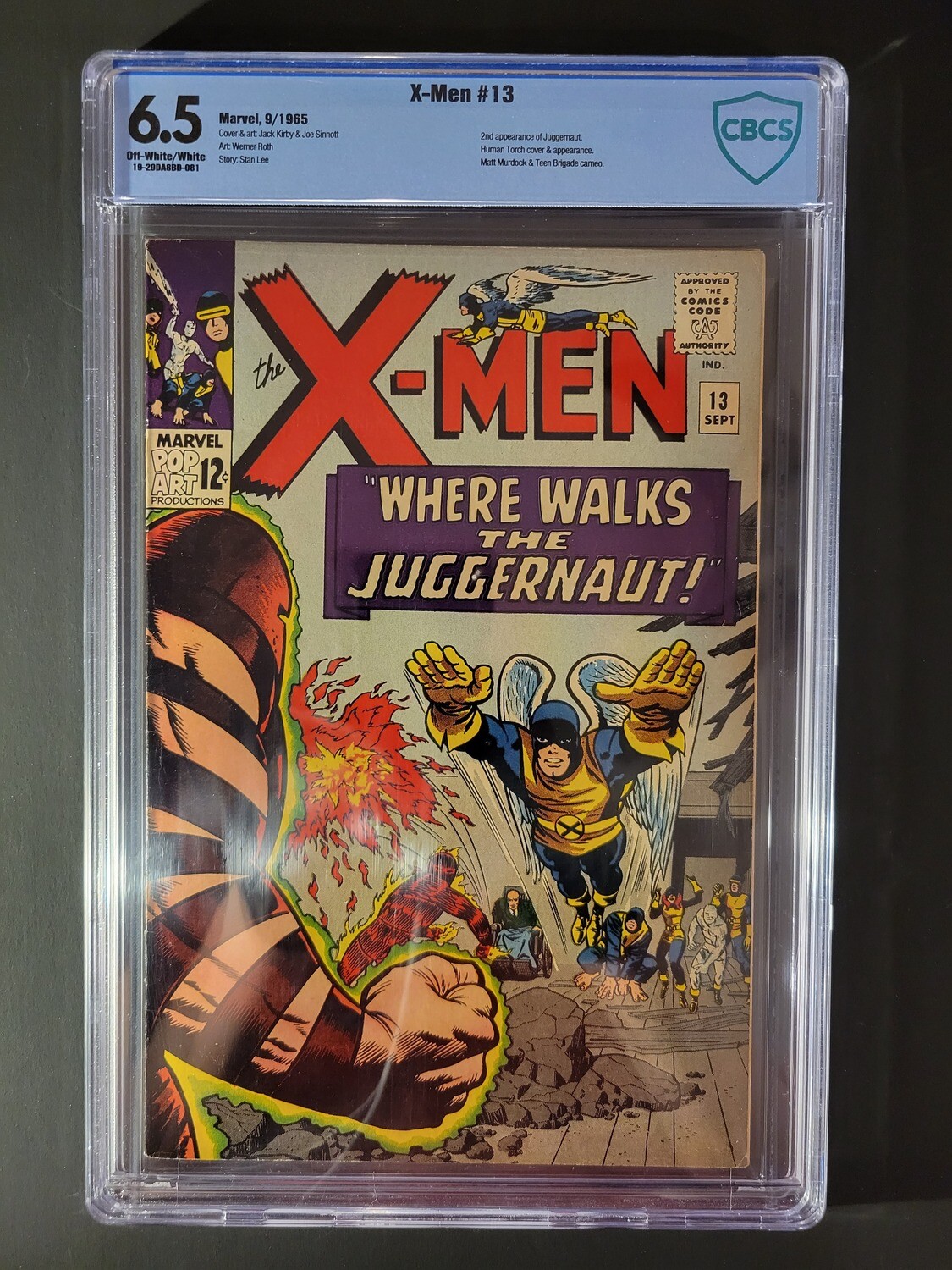 X-Men #13 CBCS 6.5 2nd apprearance of Juggernuat