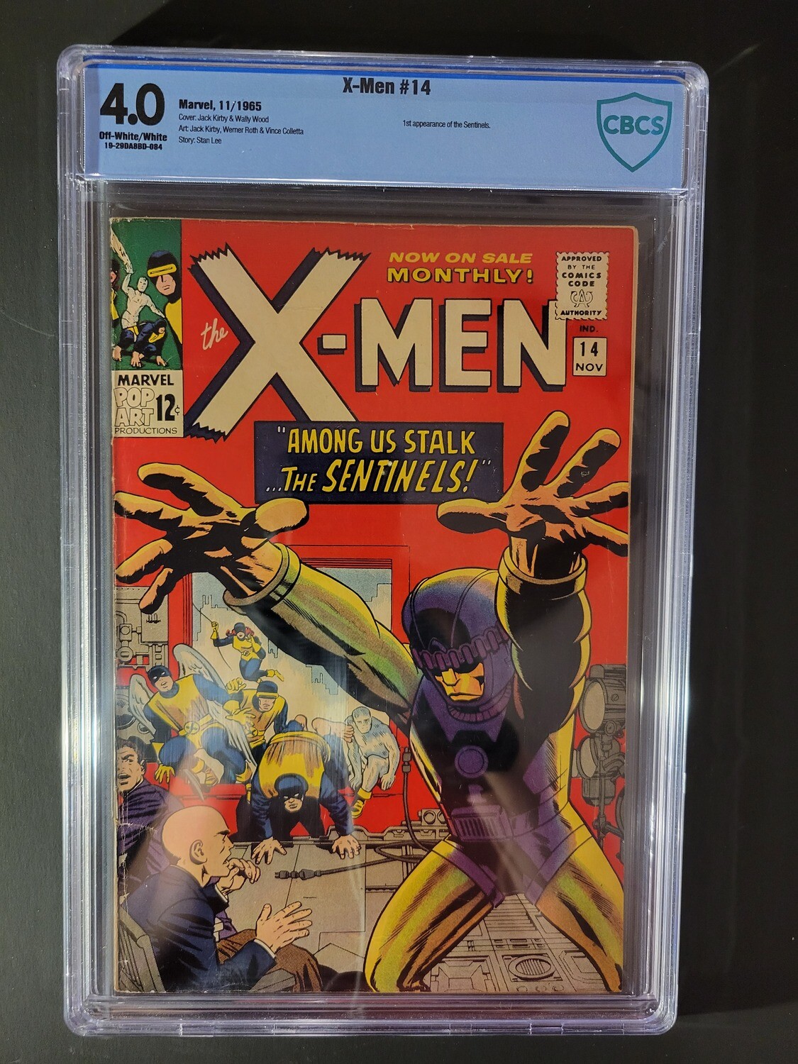 X-Men #14 CBCS 4.0 1st appearance of the Sentinels
