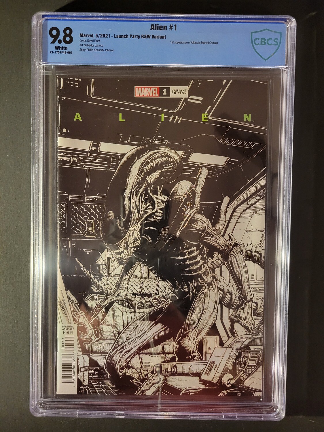 Alien #1 CBCS 9.8 One Per Store 1st appearance of Aliens in Marvel Comics
